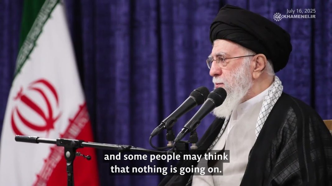 God thwarted enemy’s plan: He brought the people into the field in support of the Islamic Republic