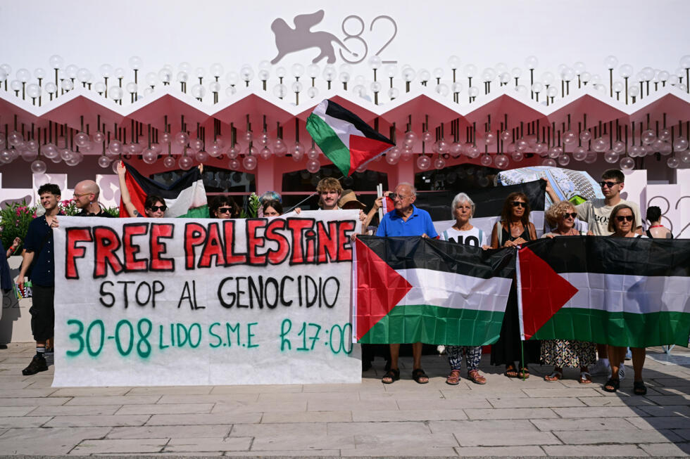 Mass Protests Against Israel Erupt at Venice Film Festival